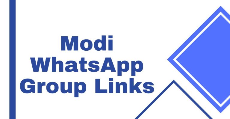 Modi WhatsApp Group Links