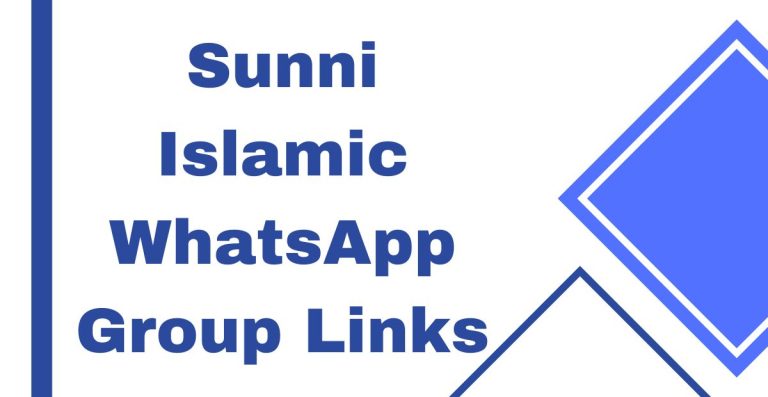 New Sunni Islamic WhatsApp Group Links