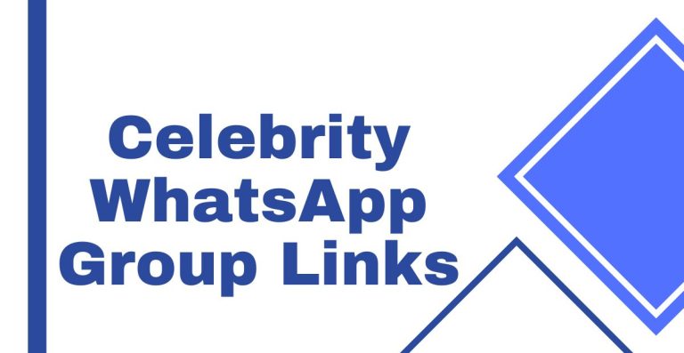 Celebrity WhatsApp Group Links