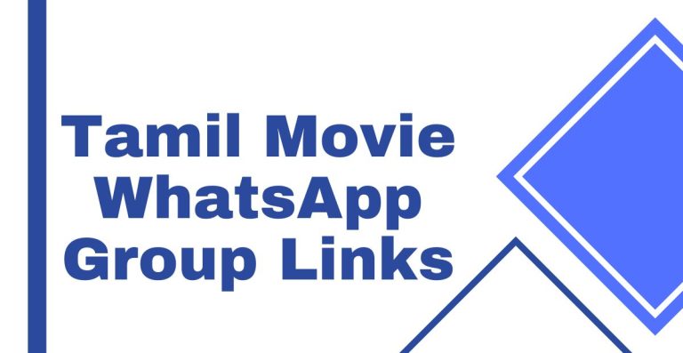 Tamil Movie WhatsApp Group Links