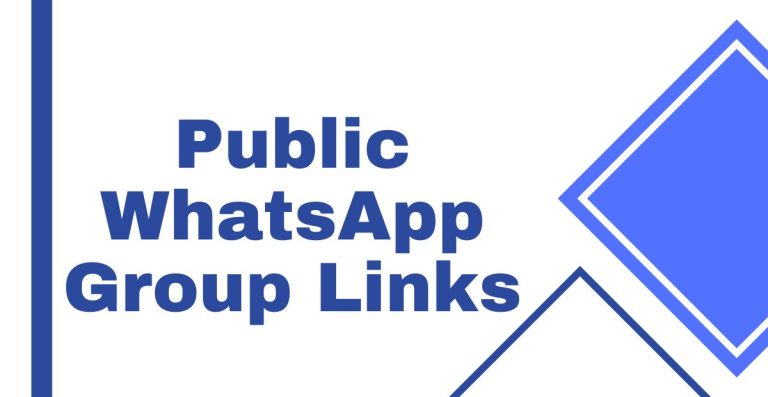 Public WhatsApp Group Links