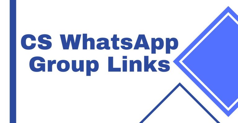 CS WhatsApp Group Links