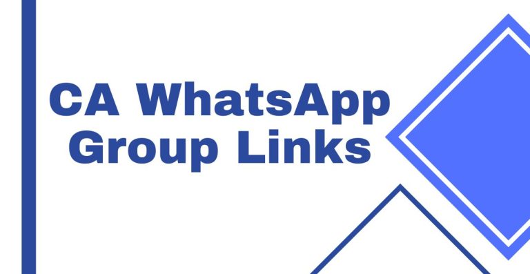 CA WhatsApp Group Links