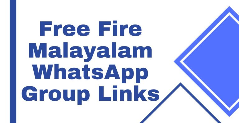 Free Fire Malayalam WhatsApp Group Links
