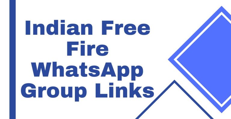 Indian Free Fire WhatsApp Group Links
