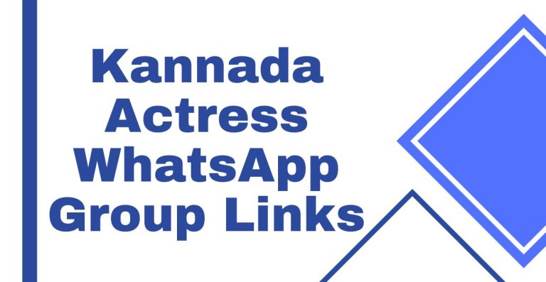 Kannada Actress WhatsApp Group Links