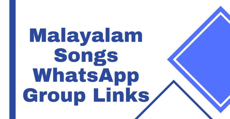 Malayalam Songs WhatsApp Group Links