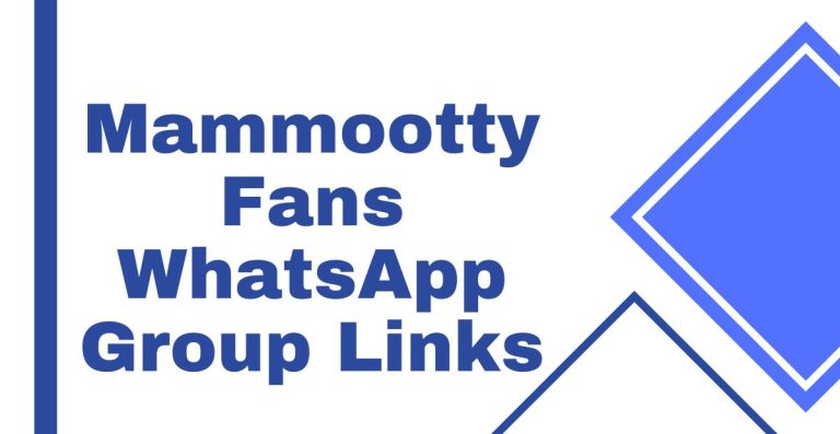 Mammootty Fans WhatsApp Group Links