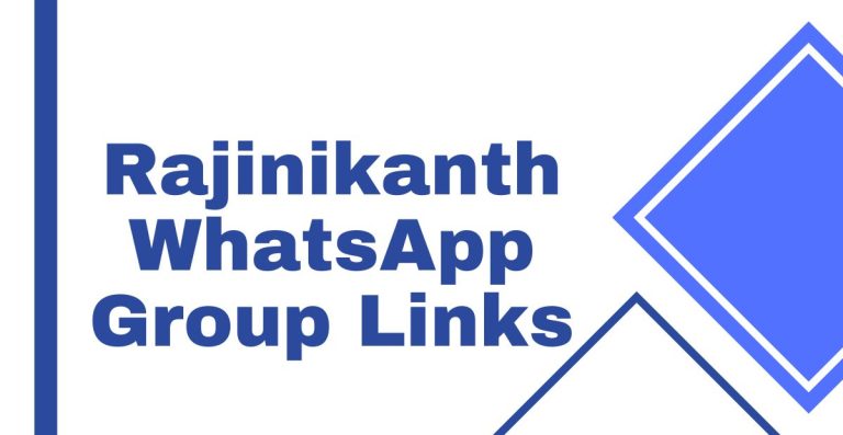 Rajinikanth WhatsApp Group Links