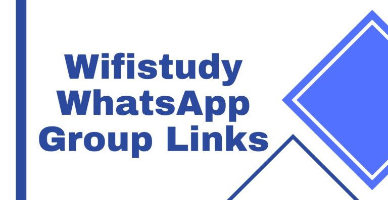 Wifistudy WhatsApp Group Links