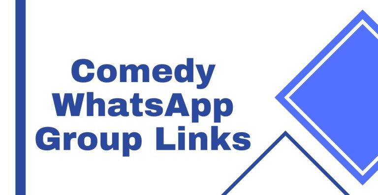 Comedy WhatsApp Group Links