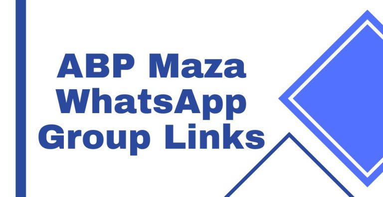 ABP Maza WhatsApp Group Links