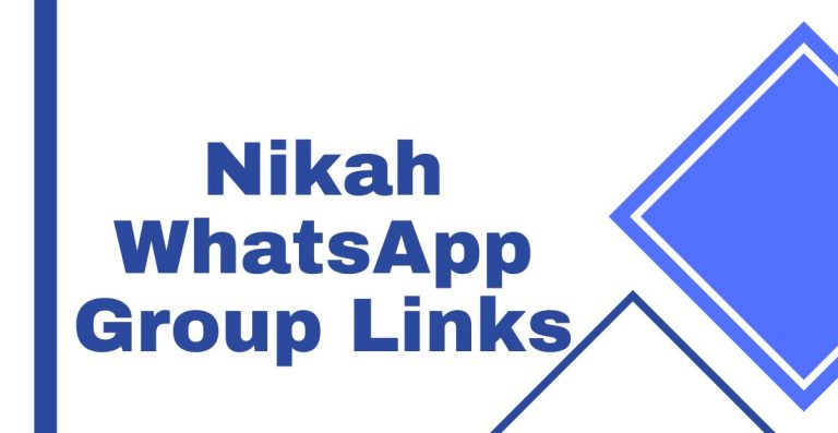 Nikah WhatsApp Group Links