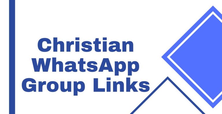 Christian WhatsApp Group Links