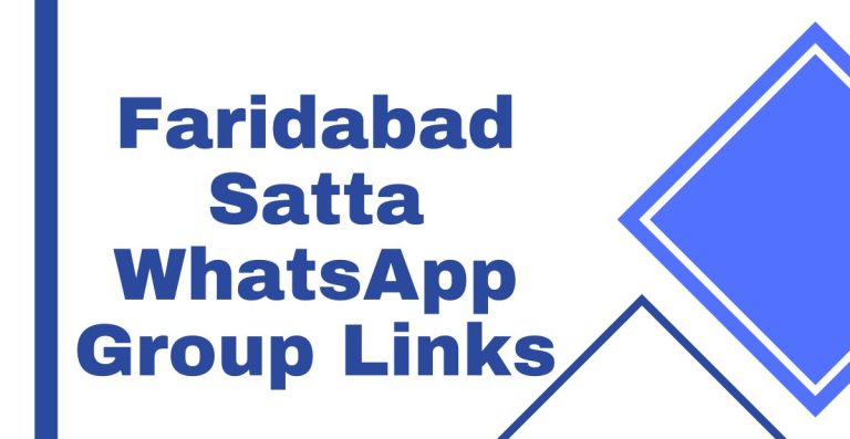 Faridabad Satta WhatsApp Group Links