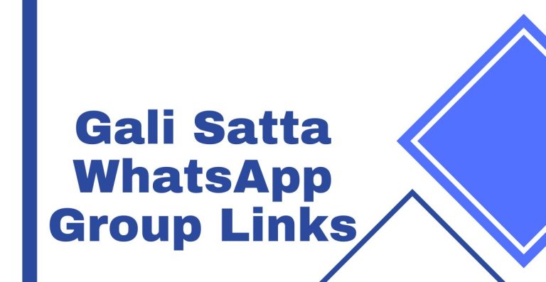 Gali Satta WhatsApp Group Links